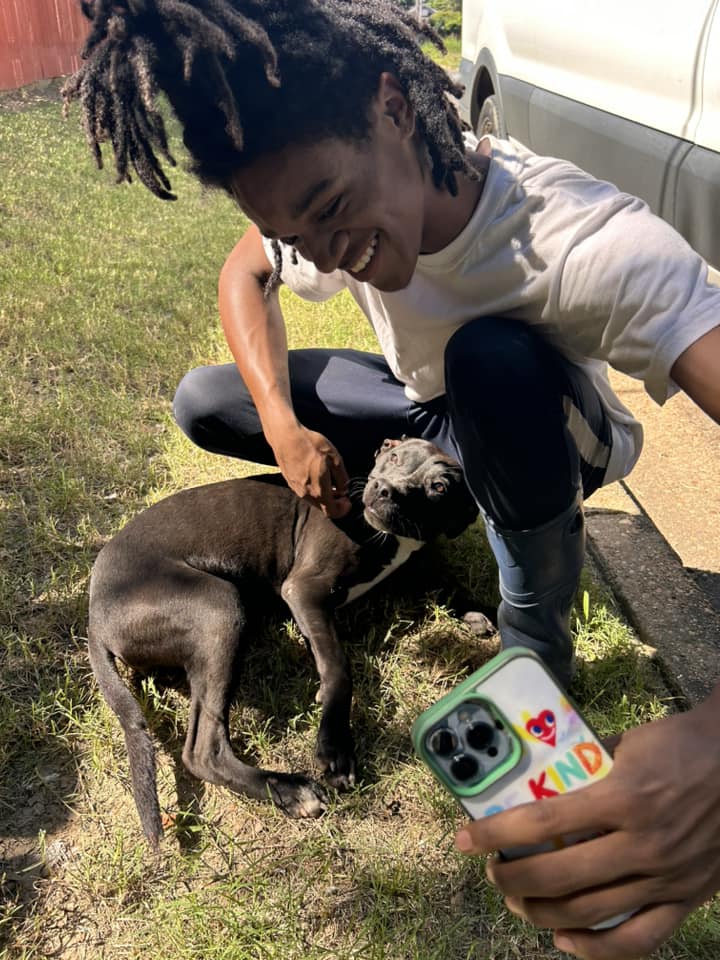 Tennessee Pittie Wins Over A Young Girl And Slowly Becomes Part Of Her World